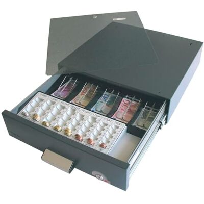 MOGLER Security Alarm Under-Unit Cash Box SU 41/KE-D Anthracite MOGLER Security Alarm Under-Unit Cash Box SU 41/KE-D Anthracite
