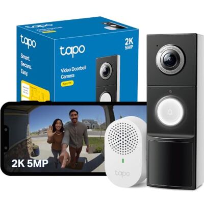 Tapo D235 2K 5MP Battery Doorbell Camera Wireless,Video Doorbell Wireless Tapo D235 2K 5MP Battery Doorbell Camera Wireless,Video Doorbell Wireless