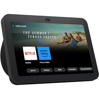 Amazon Certified Refurbished Echo Show 8 3rd generation (2023 release), HD smart touchscreen with spatial audio, smart home hub and Alexa, Charcoal Amazon Certified Refurbished Echo Show 8 3rd generation (2023 release), HD smart touchscreen with spatial audio, smart home hub and Alexa, Charcoal