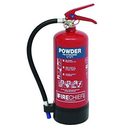 Firechief FXP3 Powder Extinguisher, XTR, 3 kg, Red Firechief FXP3 Powder Extinguisher, XTR, 3 kg, Red