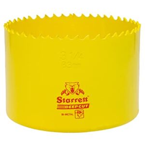 Starrett Deep Cut Drill Bit - 95 mm Metal Pipe Wood Cutter Starrett Deep Cut Drill Bit - 95 mm Metal Pipe Wood Cutter
