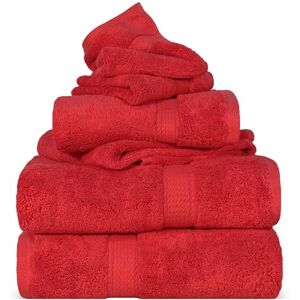 Superior 900 Madison TS Handtuch-Set - Cotton - Red - 6 Piece Towel Superior 900 Madison TS Handtuch-Set - Cotton - Red - 6 Piece Towel