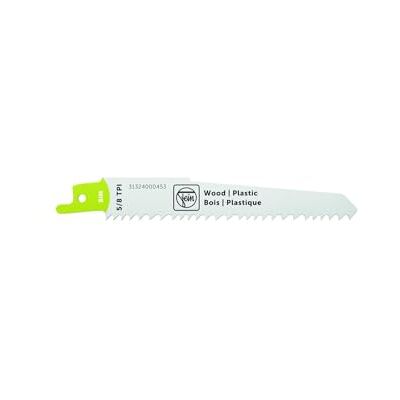 Fein Wood & Plastic Saw Blade for Reciprocating Saw ASAS18-21 K AS BIM 130T5/8 WP Fein Wood & Plastic Saw Blade for Reciprocating Saw ASAS18-21 K AS BIM 130T5/8 WP