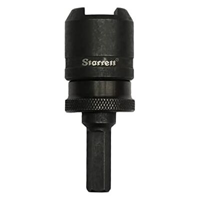 Starrett Holesaw Arbor Adaptor A6 Kwik-Change Chuck Hex Shank For 14-30mm Hole Saws Quick Change Steel Mandrel Starrett Holesaw Arbor Adaptor A6 Kwik-Change Chuck Hex Shank For 14-30mm Hole Saws Quick Change Steel Mandrel