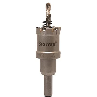 Starrett Carbide Tipped Hole Saw CTD28 TCT Deep Cut Holesaw Cutter For Metal Stainless Steel Iron Aluminium 21mm Starrett Carbide Tipped Hole Saw CTD28 TCT Deep Cut Holesaw Cutter For Metal Stainless Steel Iron Aluminium 21mm