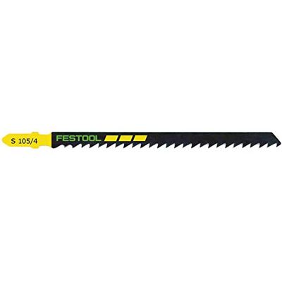 Festool 204315 Jigsaw Blade 5-Pieces, 4 mm Tooth Pitch, 105 mm Tooth Length Festool 204315 Jigsaw Blade 5-Pieces, 4 mm Tooth Pitch, 105 mm Tooth Length