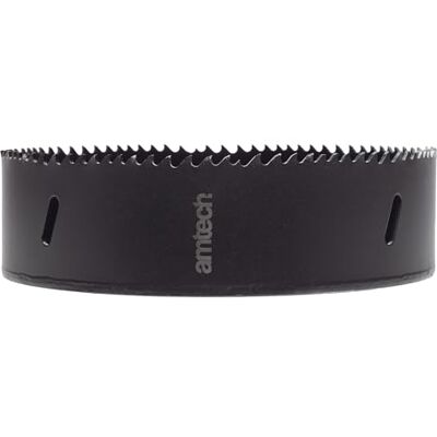 Amtech 152mm Hole Saw, M35 High-Speed Steel Metal Hole Saw with 39mm Cutting Depth for Wood, Plastic, Metal Sheets, and More, Durable and Heat-Resistant, 4-6 Teeth Per Inch (6 Inch) Amtech 152mm Hole Saw, M35 High-Speed Steel Metal Hole Saw with 39mm Cutting Depth for Wood, Plastic, Metal Sheets, and More, Durable and Heat-Resistant, 4-6 Teeth Per Inch (6 Inch)