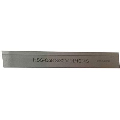 HHIP 2000-7030 3/32 x 11/16 x 5 Inch 8% Cobalt Parallel Type Cut-Off Blade-P3N HHIP 2000-7030 3/32 x 11/16 x 5 Inch 8% Cobalt Parallel Type Cut-Off Blade-P3N