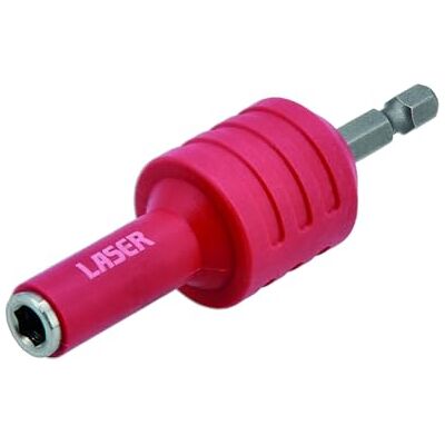 Laser 9152 Non-Conductive Insulated Magnetic 1/4" Hex Bit Driver Laser 9152 Non-Conductive Insulated Magnetic 1/4" Hex Bit Driver