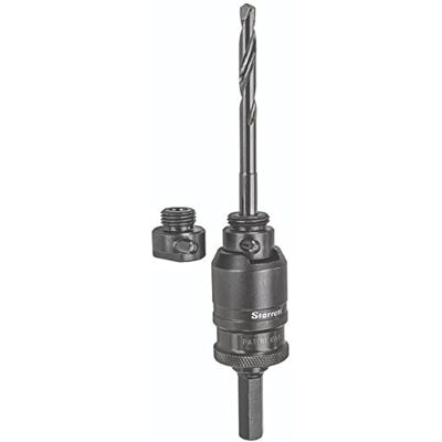 Starrett Hole Saws Arbor Kit A6-5 Kwik-Change Arbor with Carbide Tipped Drill Bit 8.75mm Hex Shank 9.75mm Quick Change Mandrel Starrett Hole Saws Arbor Kit A6-5 Kwik-Change Arbor with Carbide Tipped Drill Bit 8.75mm Hex Shank 9.75mm Quick Change Mandrel