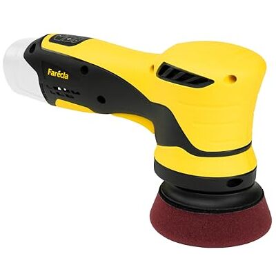 Farécla G Plus Dual Action Mini Polisher, GPT220 Tool Only, Cordless 10.8V DA Machine with 12 mm Throw and 74 mm Backing Plate for Precision Finishing on Small Areas, 2 Year Warranty Farécla G Plus Dual Action Mini Polisher, GPT220 Tool Only, Cordless 10.8V DA Machine with 12 mm Throw and 74 mm Backing Plate for Precision Finishing on Small Areas, 2 Year Warranty
