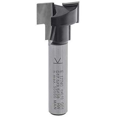 ENT 17740 T-slot router bit M10 mm, carbide, shank (S) 8 mm, diameter (D1) 17,5 mm, D2 10,6 mm, NL1 7 mm, NL2 8.5 mm, Z2 ENT 17740 T-slot router bit M10 mm, carbide, shank (S) 8 mm, diameter (D1) 17,5 mm, D2 10,6 mm, NL1 7 mm, NL2 8.5 mm, Z2