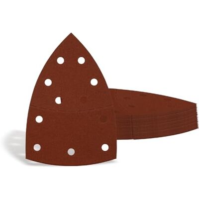 Einhell Accessories Einhell 50-Piece Sandpaper Sheets for Multi-Sander, G80 Einhell Accessories Einhell 50-Piece Sandpaper Sheets for Multi-Sander, G80