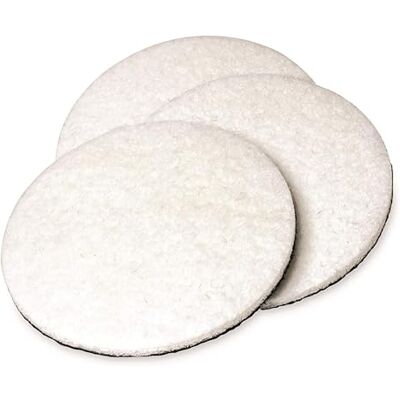 Griot's Garage 3” Glass Polishing Pads, Buffing Discs for Car Windows, Windshields, Shower Doors, and More, 10665, Set of 3 Griot's Garage 3” Glass Polishing Pads, Buffing Discs for Car Windows, Windshields, Shower Doors, and More, 10665, Set of 3