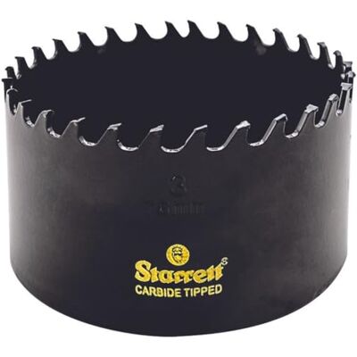 Starrett Tungsten Carbide Tipped Hole Saw CT300 Deep Cut Holesaw Cutter For Wood Suspended Flooring Reinforced Concrete & Fibreglass 76MM Starrett Tungsten Carbide Tipped Hole Saw CT300 Deep Cut Holesaw Cutter For Wood Suspended Flooring Reinforced Concrete & Fibreglass 76MM