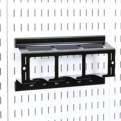 Wall Control Drill Holder Power Tool Storage Rack Compact Impact Drill Battery Power Tool Pegboard Organizer Pegboard (Black) Wall Control Drill Holder Power Tool Storage Rack Compact Impact Drill Battery Power Tool Pegboard Organizer Pegboard (Black)