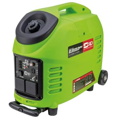 SIP MEDUSA ISG3303 Petrol Digital Inverter Generator 3kW Low Noise 68dB SIP MEDUSA ISG3303 Petrol Digital Inverter Generator 3kW Low Noise 68dB