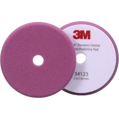 Perfect-It 3M Random Orbital Foam Polishing Pad, Purple, 130 mm (5 in), 34123 Perfect-It 3M Random Orbital Foam Polishing Pad, Purple, 130 mm (5 in), 34123
