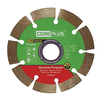 CorePlus - Top Twelve General Purpose - 115mm - Diamond Blade CorePlus - Top Twelve General Purpose - 115mm - Diamond Blade