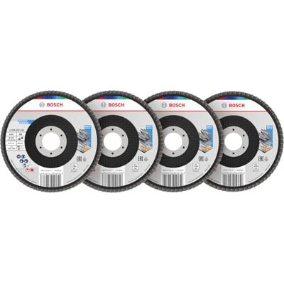 Bosch X451 Flap Disc Balox Ø125 T27 Mix Grit 60pcs Display Bosch X451 Flap Disc Balox Ø125 T27 Mix Grit 60pcs Display