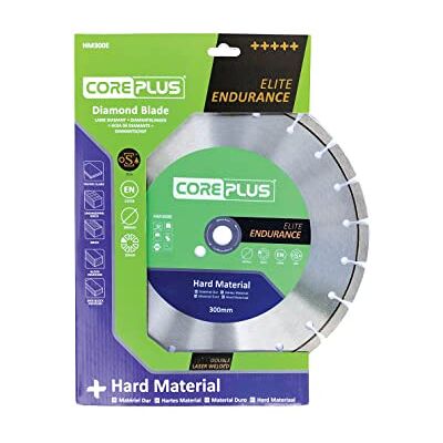 CorePlus Elite Hard Material Turbo Diamond Blade 300mm x B20.0mm (12in) CorePlus Elite Hard Material Turbo Diamond Blade 300mm x B20.0mm (12in)