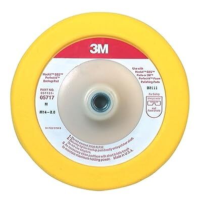 3M Hookit Back-up Pad, 05717, 7 in x 3/4 in 5/8-11, 1 per case, White 3M Hookit Back-up Pad, 05717, 7 in x 3/4 in 5/8-11, 1 per case, White