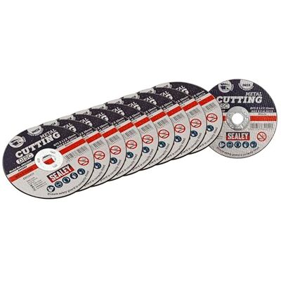 Sealey 75 x 1.2mm Cutting Disc Ø10mm Bore Pack of 10 PTC/3CT10 Sealey 75 x 1.2mm Cutting Disc Ø10mm Bore Pack of 10 PTC/3CT10