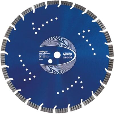 Mexco GPX10 General Purpose Concrete Diamond Blade, Cutting Disc for Non-Abrasive Building Materials 180mm, 10mm Segment Height, 25.4mm Bore Mexco GPX10 General Purpose Concrete Diamond Blade, Cutting Disc for Non-Abrasive Building Materials 180mm, 10mm Segment Height, 25.4mm Bore