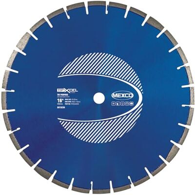 Mexco Tri-Purpose Diamond Blade XCEL Grade – Superior, High-Performance Multi-Material Cutting Disc for Concrete, Asphalt, Slate, Brick 400mm, 10mm Segment Height, 20mm Bore Mexco Tri-Purpose Diamond Blade XCEL Grade – Superior, High-Performance Multi-Material Cutting Disc for Concrete, Asphalt, Slate, Brick 400mm, 10mm Segment Height, 20mm Bore