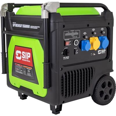 SIP MEDUSA ISG8800 Petrol Dual Voltage Inverter Generator 8.8kW Low Noise SIP MEDUSA ISG8800 Petrol Dual Voltage Inverter Generator 8.8kW Low Noise