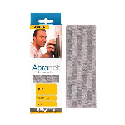 MIRKA Abranet abrasive strips - P240 - 10 pcs MIRKA Abranet abrasive strips - P240 - 10 pcs