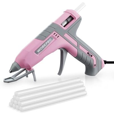 WORKPRO 60/100 W Hot Glue Gun with 10pcs Glue Sticks (11 x 200 mm) WORKPRO 60/100 W Hot Glue Gun with 10pcs Glue Sticks (11 x 200 mm)