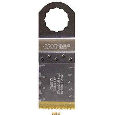 CMT ORANGE TOOLS CMT OMS13-X1 Plunge & Flush-Cut Blade For Wood Fit Fein Supercut Festool Vecturo & Metal Extra Long Life Quick Release Oscillator Multicutter, CMT ORANGE TOOLS CMT OMS13-X1 Plunge & Flush-Cut Blade For Wood Fit Fein Supercut Festool Vecturo & Metal Extra Long Life Quick Release Oscillator Multicutter,