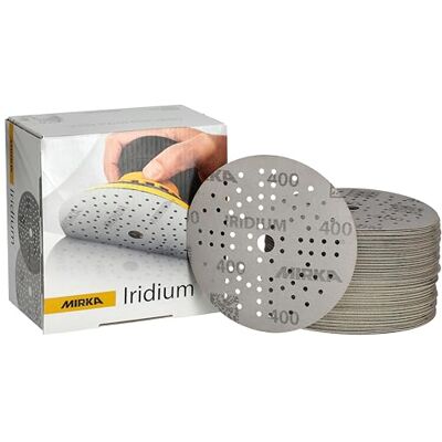 Mirka Iridium 125mm Grit 400 - Abrasive Mirka Iridium 125mm Grit 400 - Abrasive