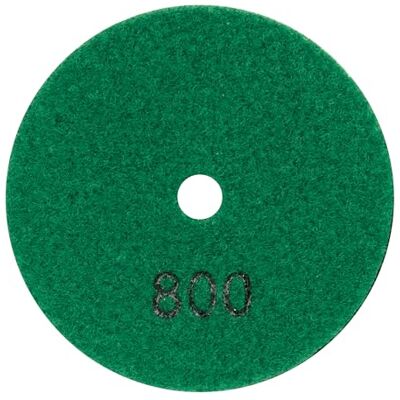 Mexco Diamond Dry Polishing Pad 4in (100mm) – Extra Fine 800 Grit, Hook & Loop Backed, for Marble, Granite & Natural Stone Mexco Diamond Dry Polishing Pad 4in (100mm) – Extra Fine 800 Grit, Hook & Loop Backed, for Marble, Granite & Natural Stone