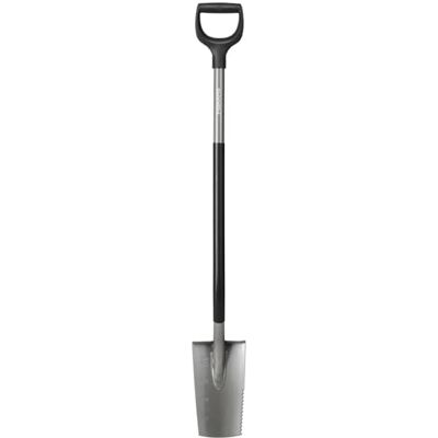Fiskars Ergonomic Perennial Grey Spade Fiskars Ergonomic Perennial Grey Spade