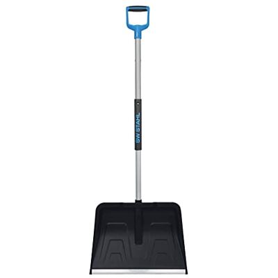 SW-Stahl 98100L Foldable Long Handled Snow Shovel, Space-Saving, Sturdy, 138 cm Long, Aluminium SW-Stahl 98100L Foldable Long Handled Snow Shovel, Space-Saving, Sturdy, 138 cm Long, Aluminium