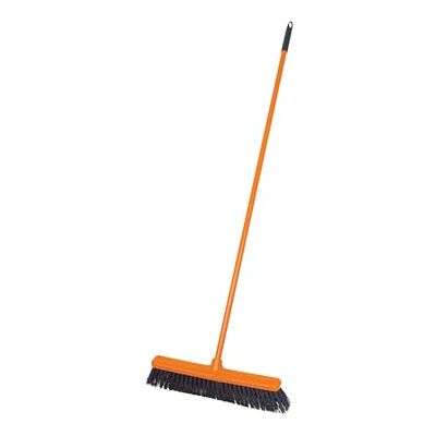 Band of Builders Gorilla Broom® Orange 500mm Extra Wide Brush With Integrated Scraper Anti Clog Channel And Non Porous Polymer Bristles Band of Builders Gorilla Broom® Orange 500mm Extra Wide Brush With Integrated Scraper Anti Clog Channel And Non Porous Polymer Bristles