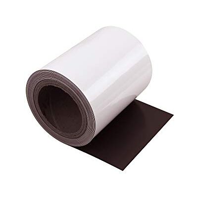 FIRST4MAGNETS MagFlex® Flexible Gloss White Magnetic Sheet for Creating Magnetic Pictures, Artwork, Signs or Displays 150mm Wide 1m Length FIRST4MAGNETS MagFlex® Flexible Gloss White Magnetic Sheet for Creating Magnetic Pictures, Artwork, Signs or Displays 150mm Wide 1m Length