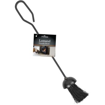 JVL Lomand Fireside Brush Fire Tool for Fireplace Log Burner JVL Lomand Fireside Brush Fire Tool for Fireplace Log Burner