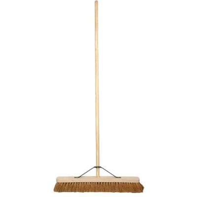 Faithfull Soft Coco Broom 600mm (24in) – FSC® Certified Soft Outdoor & Indoor Broom, FSC® Handle & Stock, Natural Coco Bristles for Smooth Surface Sweeping Faithfull Soft Coco Broom 600mm (24in) – FSC® Certified Soft Outdoor & Indoor Broom, FSC® Handle & Stock, Natural Coco Bristles for Smooth Surface Sweeping