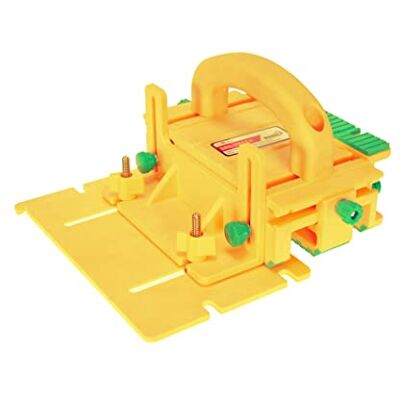 MICROJIG GRR-Ripper GR-200 Advanced Adjustable Table Saw Pushblock, Yellow MICROJIG GRR-Ripper GR-200 Advanced Adjustable Table Saw Pushblock, Yellow