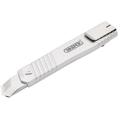 Draper 24198 Retractable Metal Snap-off Knife, 18mm Draper 24198 Retractable Metal Snap-off Knife, 18mm