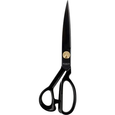 Bohin France France High-Carbon Steel Black (25.5cm) Professional Tailoring Scissor with Rubber Coated Handle 1 Piece Bohin France France High-Carbon Steel Black (25.5cm) Professional Tailoring Scissor with Rubber Coated Handle 1 Piece