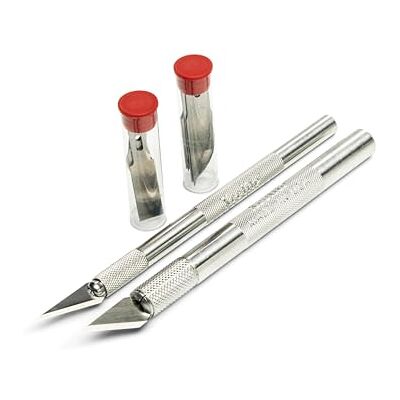 Xcelite Weller XNS100 Precision Knife Set for Light & Medium Applications – XN100 & XN200 incl. 10 Replacement Blades Xcelite Weller XNS100 Precision Knife Set for Light & Medium Applications – XN100 & XN200 incl. 10 Replacement Blades