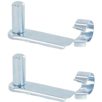 cyclingcolors 2 x Safety Axles for Clevis Spring Clip 10 mm Useful Length 58 mm Gas Cylinder Universal Head Fork Tip Vehicle Pin Jaw cyclingcolors 2 x Safety Axles for Clevis Spring Clip 10 mm Useful Length 58 mm Gas Cylinder Universal Head Fork Tip Vehicle Pin Jaw
