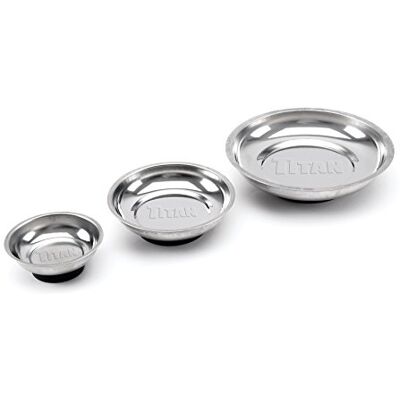 Titan Tools Mini-Tray Set - Magnetic Stainless Steel Tool Holders Titan Tools Mini-Tray Set - Magnetic Stainless Steel Tool Holders