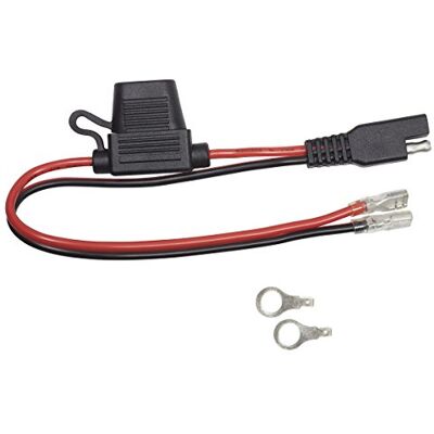 Yak-Power Battery Terminal Connector with SAE to Spade Pigtail Yak-Power Battery Terminal Connector with SAE to Spade Pigtail