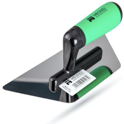Meoded Paint & Plaster Stainless Steel Plaster Trowel, (9.4x4.7inch) Venetian Plaster Trowel, Plaster Tool, Finishing Tool, Trapezoid 240x120mm, Meoded Paint & Plaster Stainless Steel Plaster Trowel, (9.4x4.7inch) Venetian Plaster Trowel, Plaster Tool, Finishing Tool, Trapezoid 240x120mm,