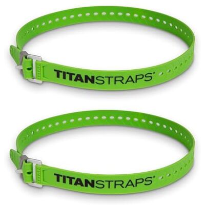TitanStraps Titan Industrial Straps Safety Strap Set to Secure Splits, Cargo Bikes, Garden Hoses, Wood Working Projects 70 lb. Working Load, 36" Length, Fluoro Green, 2-Pack TitanStraps Titan Industrial Straps Safety Strap Set to Secure Splits, Cargo Bikes, Garden Hoses, Wood Working Projects 70 lb. Working Load, 36" Length, Fluoro Green, 2-Pack